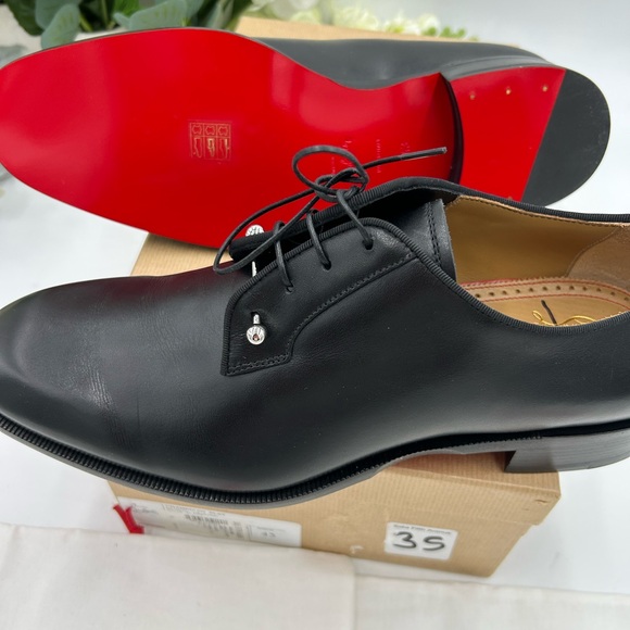 Men\'s Christian Louboutin CHAMBELISS Leather, Oxford\'s size 43 made in Italy main image 6